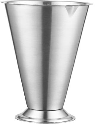 MAGICLULU Caraffa Graduata in Acciaio Inossidabile Per Liquidi Da 600 Ml Misurino Per Farina Di Riso Utensile Da Cucina Multiuso Bilancia Per Spezie E Tè