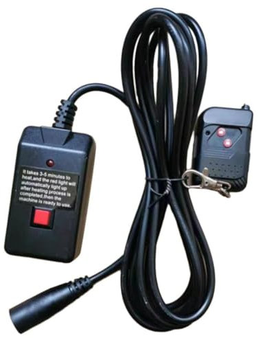 Rfeeuubft Máquina de Humo con Control Remoto con Cable Receptor de Control Remoto para Máquina de Humo con Efectos de Escenario de 400 W, 900 W y 1500 W