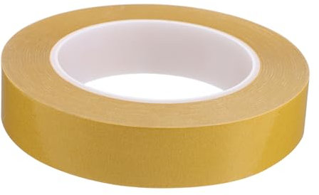 HAWILLOSCH Nastro Biadesivo Trasparente, Ultra Sottile, Adesivo Forte, Trasparente, Per Animali Domestici, Per Progetti Artistici, Artigianali E Di Cucito, Antigraffio, Larghezza 25 Mm,