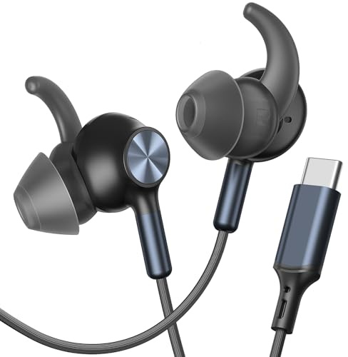 Auriculares USB C con Micrófono para iPhone 17 Pro MAX Air 15 16 Plus