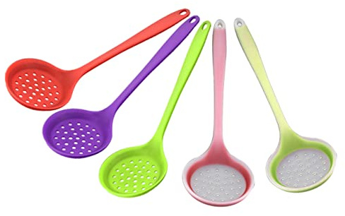 Schiumarola in Silicone con Manico lungo Cucina Cottura