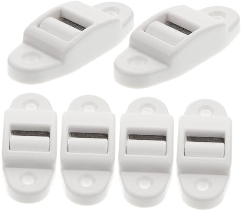 Zerodeko 6pcs 14mm Plastic Belt Guide Roller for Shutter Strap Surface-mounted Mini Belt Guide Cleaner Kit for Roller Shutter Maintenance