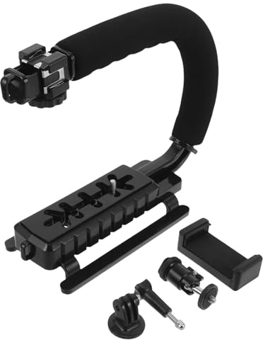 LIGIGWASH Impugnatura Per Fotocamera Supporto Per Telefono Stabilizzatore Per Fotocamera Impugnatura Stabilizzante Per Telefoni Stabilizzatore Video Per Smartphone