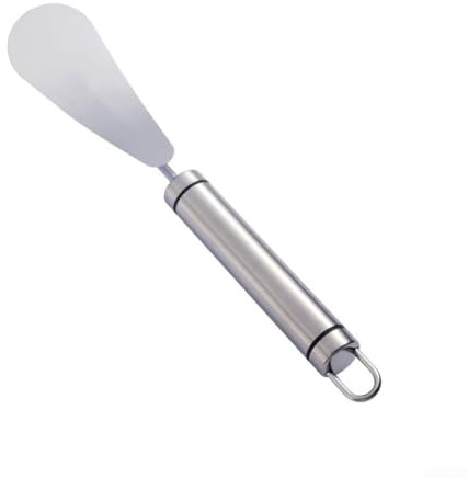 Pelador de naranja y limón con hoja triangular de acero inoxidable, mango cómodo para agarre, diseñado para pelar eficientemente frutas cítricas (S)