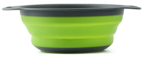 Coladores Cocina, Cocina Plegable Colador de Silicona, Respetuosos del Medio Ambiente no Tóxico Fácil de Limpiar, 1 Tamaños, Incluyendo 9,5 Pulgadas