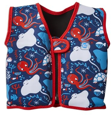 Splash About Giacca galleggiante per bambini Go Splash, Sea Life, 1-3 Anni