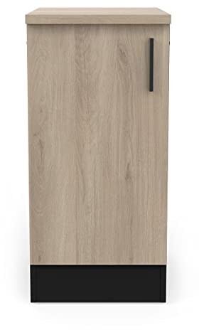 Meuble Bas Cuisine 1 Porte - Origan - Fabriqué en France - Garantie 2 Ans – 60 x 40 x 85 cm