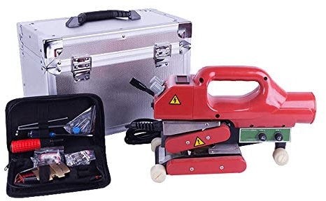800W Geomembrane Welding Machine - Sealing HDPE EVA PVCmm Film Welder for Efficient Welding - Plastic Membrane Hot Wedge Welder, Welding Width Included