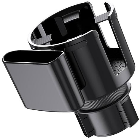 Mobestech Porte-gobelets pour Voiture - Porte-Bouteille Deau Organiseur De Gobelets en Plastique Support De Gobelets Facile À Installer