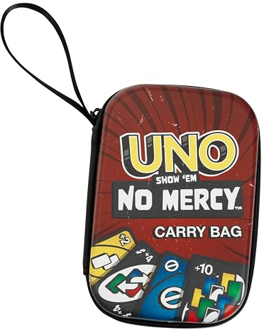 Theo Klein 5974 Borsa da Trasporto Uno 'Show Them No Mercy', Pratica Borsa da Trasporto per Carte da Gioco, Carte Non Incluse, Giocattoli per Bambini dai 3 Anni in Su
