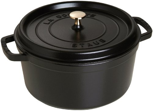 Staub 40509-863-0 Round Casserole Dish 30 cm 8.35 L Black