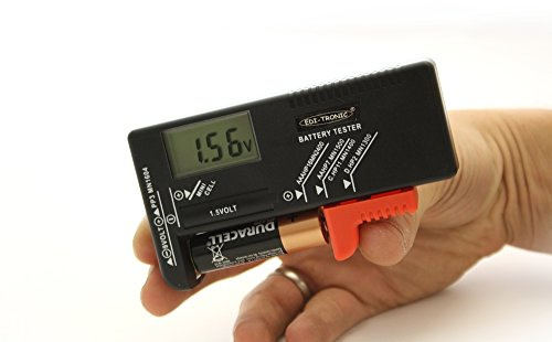 Batterietester digital universal 1,5V 9V AA Mignon Micro AAA Tester Batterie