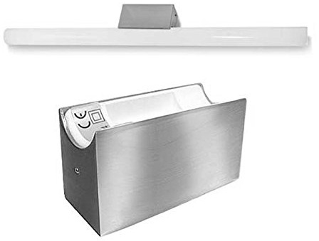 CLE CARDAN LIGHT EUROPE LED ALUTEC LIN Spiegelleuchte Linestra incl. LED Linienlampe 1x 8W / 60W edelstahl
