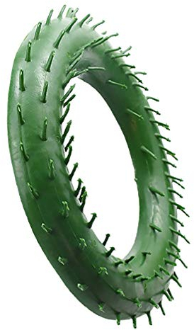 Weihnachten DIY Kranz Kunststoff Unvollendete Kranzringe Reifen Weihnachtsbaum Ornamente für DIY Handwerk Hochzeitsfeier (Grün)