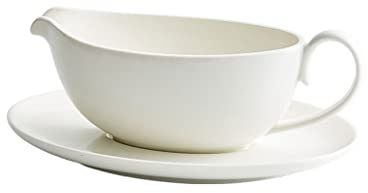 Liudan Salsera Gravy Boat Blanco Cerca de Jugo de cerámica con Placa Occidental Vajilla Vajilla Salsa Cocinar Jarras Jarras Jarras Jarras Jarras Jarras De Jarita Jarra Jarra de Salsa