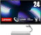 Lenovo Q24i-20 | 23,8 Full HD Monitor | 1920x1080 | 75Hz | 300 nits | 4ms Reaktionszeit | HDMI | DisplayPort | AMD FreeSync | integr. Lautsprecher | höhenverstellbar | schwarz