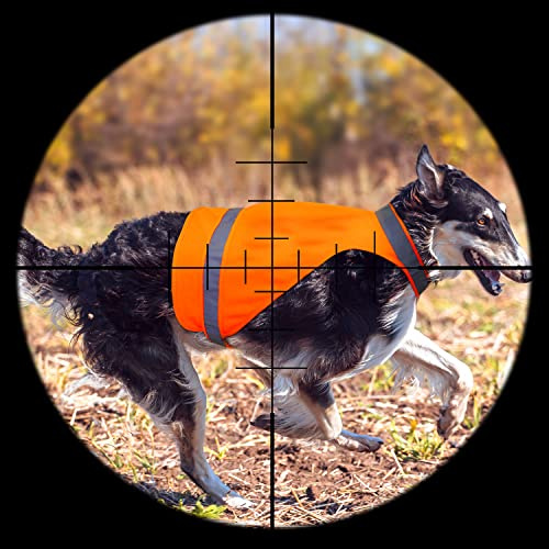 Blaze Orange Dog Hunting Vest Reflective Dog Safety Vest Shirt Jacket