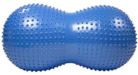 BouncyBand Peanut Shaped Stability Ball – 36” x 20”, Holds up to 350lbs – Improve Balance and Focus with The Sensory Play Tool