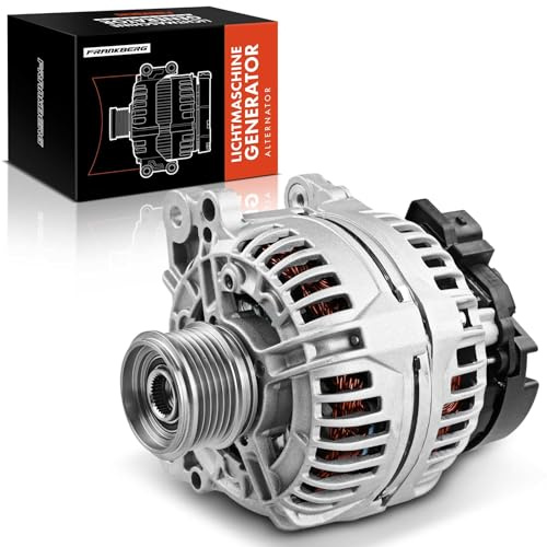 Frankberg Lichtmaschine Generator 0124515010 | Kompatibel mit Golf IV Variant 1J5, New Beetle 1C1 9C1, A.l.h.a.m.b.r.a 7V8 7V9, R.o.o.m.s.t.e.r 5J7, C.a.d.d.y II MPV 9K9B