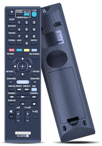 GOUYESHO RM-ADP090 Fernbedienung ersetzt für Sony DVD Heimkinosystem, kompatibel mit RMADP090 BDV-E3100 BDV-E6100 BDV-E2100 BDV-E4100 BDV-EF1100 BDVE3100 BDVE6100 BDVE2100