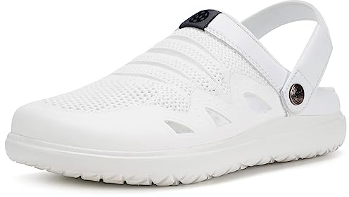 Eagsouni Sabots Mules Femmes Chaussures de Jardin Été | Respirant,Antidérapantes,Confortables,Légeres,orthopédiques,Sandales,clogs,plage Piscine