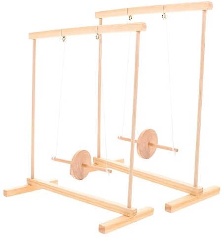 CIYODO Giocattolo Scientifico Da Te Per Bambini Pendolo Rotante in Legno Giocattolo Educativo Interattivo Per Esperimenti Domestici Kit Sperimentale Per Apprendimento