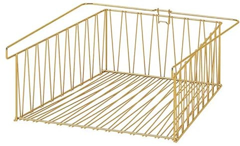 KALLAX Drahtkorb, messingfarben, 40x33 cm