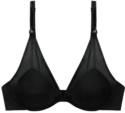 BH Set Damen Sexy Damen Große Größen BH Vollschalen Ungepolster U-Rücken BH mit Breiten Trägern Floraler Spitze BH Soft Cup Bra Für Alltag Yoga Fitness Gutschein