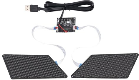 LED -Zeichen, LED -Augenzeichen, BT -App Kontrolliert USB -LED -LED -Schild für Rucksack, Anpassbare Texte, Bilder, Animationen mit Angespossertem Fahrzeug, VehicleAccentlight