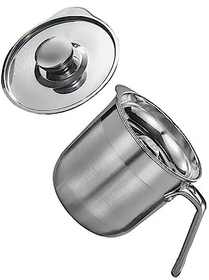 EXHUMKY Separatore Uova Acciaio Inossidabile per e Design per Svuotamento Facile Utensile da e Facile da