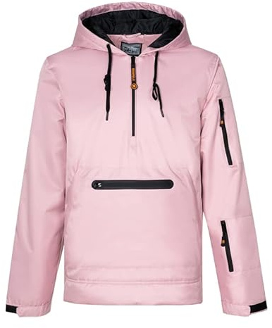 YETGFBH Traje De Nieve,Trajes De Esquí Traje de esquí invierno Hombres Snowboard Hoodie con capucha Ski Chaqueta snowboard mujeres(02,XL)