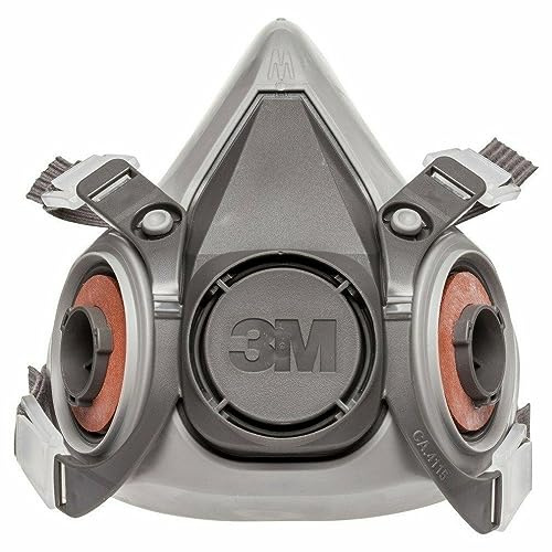 3M Half Facepiece Respirator 6000 Series, Reusable, Medium