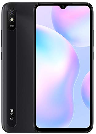 Xiaomi Redmi 9A Smartphone 2Gb Ram 32Gb Rom Telefono Cellulare, Schermo 6.53” Hd+ Mtk Helio G25 Processore Octa Core, Doppia Sim+Micro-Sd, Granite Gray