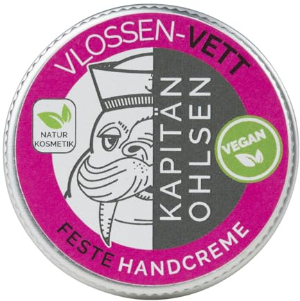 Kapitän Ohlsens Vlossen-Vett - vegane Handcreme für Kletterer, Boulderer und alle anderen mit stark beanspruchten Händen