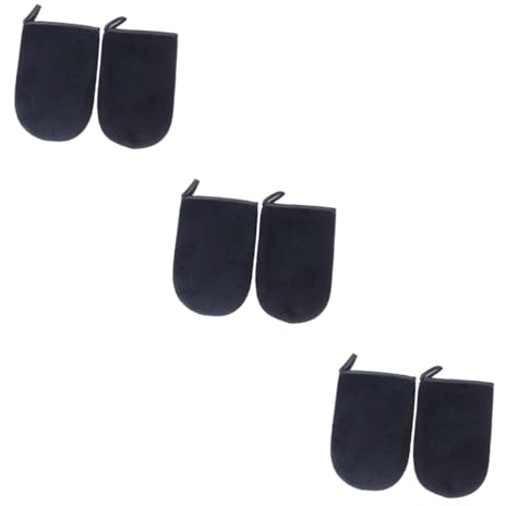 minkissy 6-teiliges Set Mit Selbstbräuner-applikatoren Bräunungshandschuhen Selbstbräunerhandschuhe Ohne Griff Bequeme Passform Für Natürliche Bräune