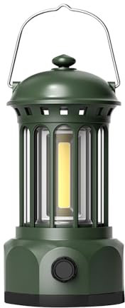 Ergocar Lampe Camping, Lampe De Table Extérieure Rechargeable Imperméable, Peut Être Suspendue Et Transportée, Adaptée à La Décoration De La Cour, à l'Éclairage De Camping