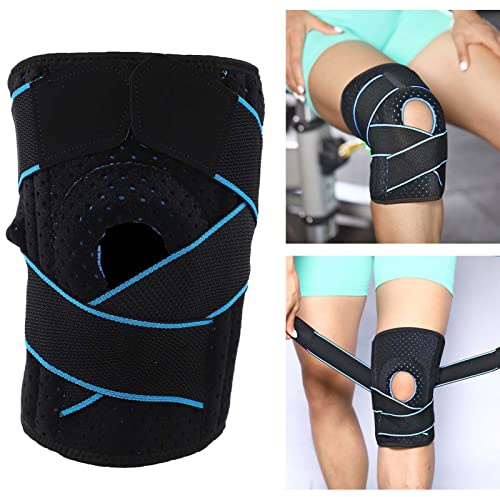 Kniestütze, Sport-Knieschützer, Atmungsaktive Kniestütze, Kompressionskniestütze Für Gewichtheben, Basketball, Laufen, Joggen