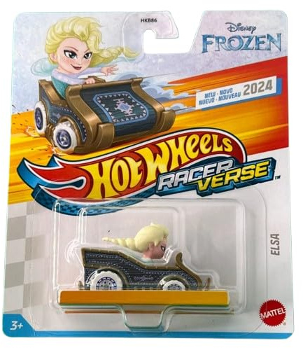 Hot Wheels Racer Verse Elsa, voiture moulée sous pression