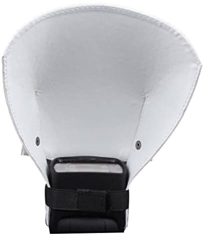 HOMSFOU Camera Flash Bounce Diffuser Reflector Softens Hard Light Lightweight Design Durable Material for Photography