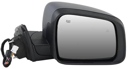 Außenspiegel mit 13 Drähten, Seitenspiegel-Baugruppe, Für Jeep, Für Grand, Für Cherokee WK 2011-2021 mit doppelt grundiertem Außenspiegel, Autozubehör, Seitenspiegel