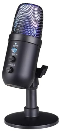 SHOOYIO USB Microphone Professional Condenser Microphone for Computer Laptop Studio Game Singing Webcast Noise Cancelling USB Microphone