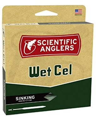 Scientific Angler wetcel Typ VI Allgemeine Zwecke Sinking Linien, schwarz