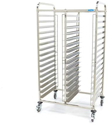 Maxima Chariot à Plateau gastronomique - Norme Boulangerie - Convient pour 32 Plateaux (60 x 40 cm) - sans Plateaux