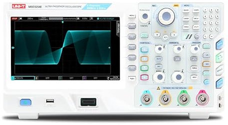 UNI-T Osciloscopios digitales de la serie MSO3000E 250MHZ 2CH, generador de forma de onda incorporado 50MHz