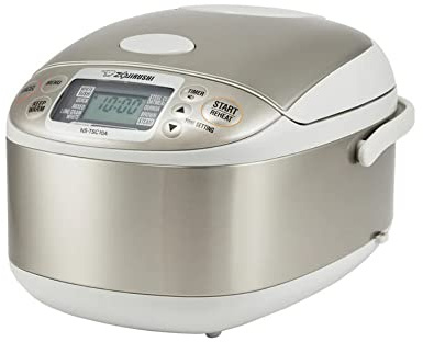 Zojirushi NS-TSC10AXH Micom Rice Cooker and Stove (5.5 cups)