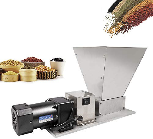 Elektrische Getreidemühle 4L Gerstenschleifer Malzbrecher Getreidemühle Hausbrauerei Mühle 2×Walzen
