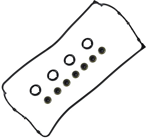 X AUTOHAUX 1 Set 12341-PR4-A00 Engine Valve Cover Gasket for Honda CR-V L4 2.0L 1997-2001 for Acura Integra L4 1.8L 1990-2001