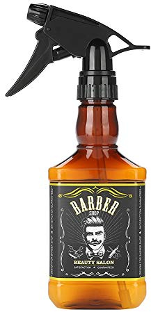 ANKROYU Flacon Pulvérisateur, Pulvérisateur De Coiffure 300ML Pulvérisateur De Coiffure Rechargeable Coiffeur Flacon Pulvérisateur Vintage Outils De Coiffure Pour la Coiffure