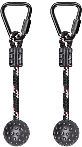 BeneLabel Trapez Schaukel Kinder Klettergriffe Ninja Parcours Set | Schaukelstange Monkey Bar Hangelgriffe,Kletterparcour Hangelparcour Hindernisparcour,Spielplatz Kinderzimmer,113kg