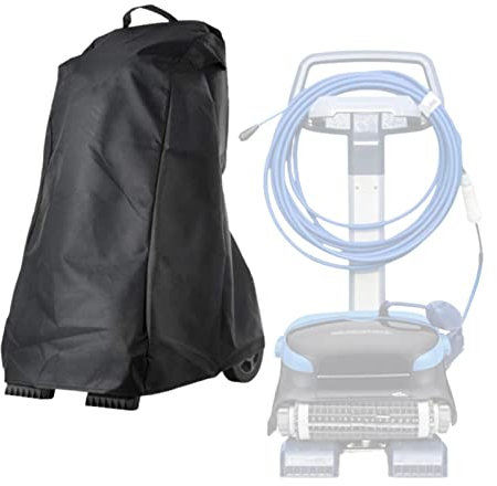 Djowyh Funda para Robot Limpiador de Piscinas Dolphin | Caddy Funda Protectora para Limpieza de Piscinas – Gruesa, 420D Ox, Tela Impermeable y UV